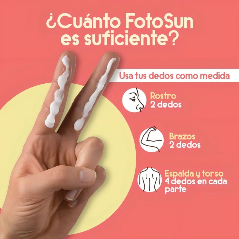Protector Solar Facial Fotosun Uv 100 60ml Fps 50+ Six