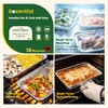 Boxential 25 Pack 8.6" x 6" Grill Drip Pans Compatible
