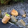 Niwhydi Outdoor Key Hider - Green Resin Frog Stump Key