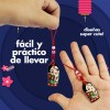 J.H. Company Set 2 Pcs Colgante Figura Coreana Tradicional Pareja