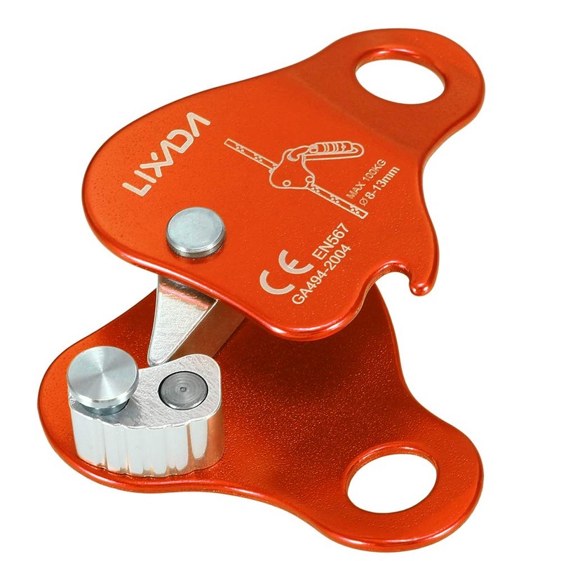 Lixada Micro Pulley Simple Ascender Bearing Mobile Side Climbing Pulley