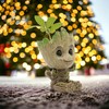 ZEshops Mini Groot Figurine Miniature Model Home Accessories Decompression Artefact
