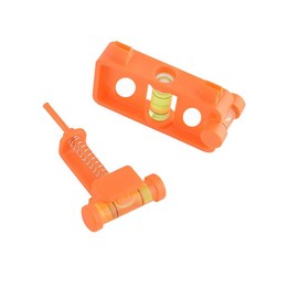 AHOSOUTLY Archery Spirit Level Bow String Level Archery Balancer Archery Leveling Kit Arrow Level Compound Bows Tuning Mounting String Archery Level Combo Accessory Archery Hunting Tools(Red)