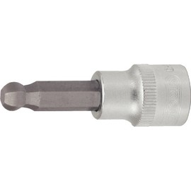 KS Tools 917.2413 3/8 Inch Hex Bit Socket with Ball End 5.5 mm