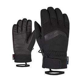 Ziener Boys' Labino AS(R) Junior Ski Gloves, Winter Sports, Waterproof, Breathable, Black, 4.5