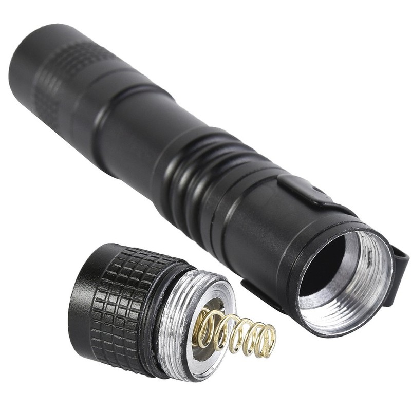 Pocketman 900LM Ultra Slim Portable XPE-R3 Mini LED Flashlight Belt