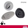 Schläfer 4397100 | Inspectable Bathroom Siphon, Expanding Plug for Floor