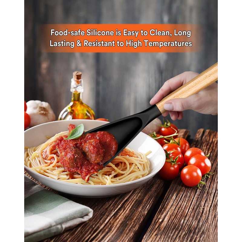 Cooking Spoon for Nonstick Cookwares, Great for Cooking and Serving