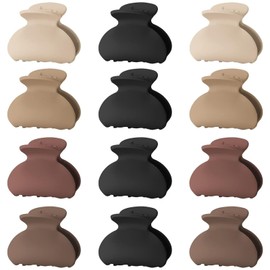 Butterfly Non-Slip Claw Clips Strong Hold Claw Clip for Medium Thick Hair Women Girls Hawaiian Hair Accessories (HairclawMIShell)