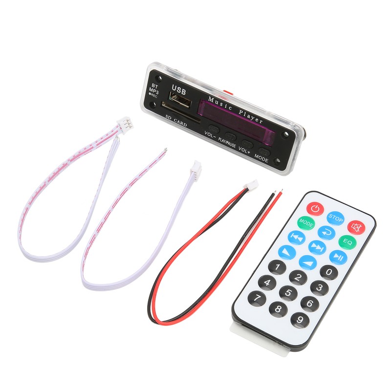 DC12V Bluetooth 5.0 Decoding Board Support SD Card USB FM