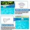 showingo Wide Mouth Above Ground Pool Skimmer Kit Through Wall