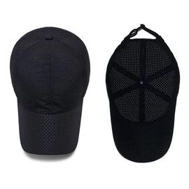 EVD-X Sports Cap Outdoor Activities Adjustable Quick Dry Sun Hat Cap Men and Women Baseball Hiking Fishing Golf (Cap Pink)