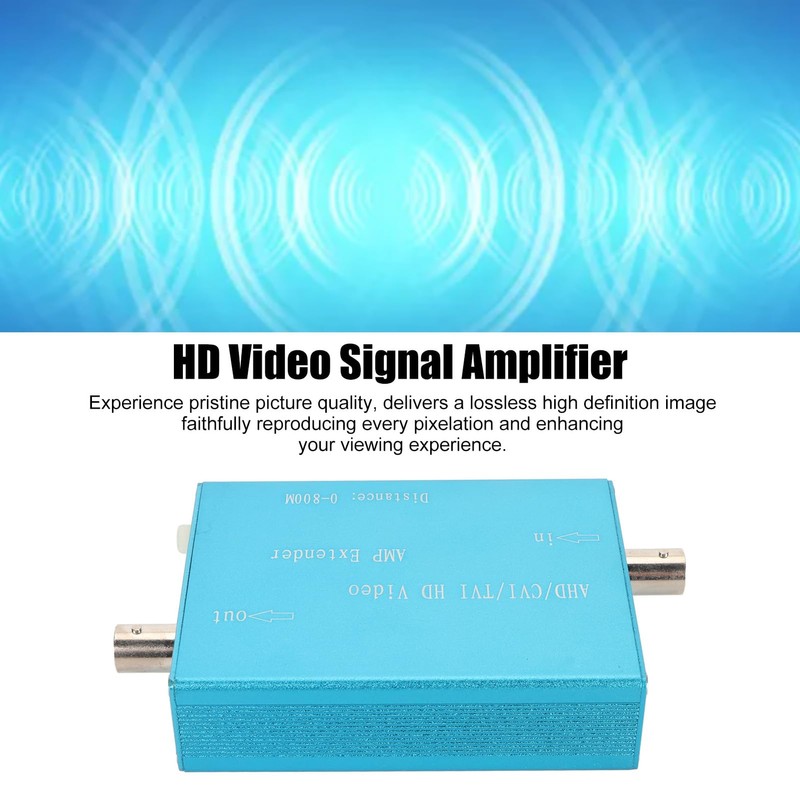 Video Signal Amplifier, Coaxial Cable Amplifier Extends, Tool for CCTV
