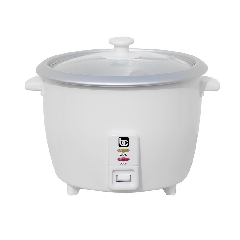 Bene Casa Rice Cooker with glass lid,10-Cup Dishwasher safe rice