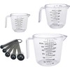 Plastic Measuring Jug, Measuring Cup Jugs for Baking Cooking, 150ML,