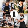 June tech Professional Adjustable Apron with 2 Pockets Cooking Kitchen