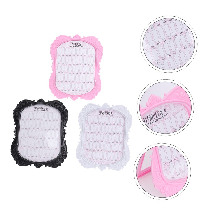 OHPHCALL European Style Manicure Display Pcs Nail Art Cards Nail