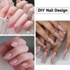 Flower Nail Stickers Decals Spring Summer Floral Nail Art Sticker
