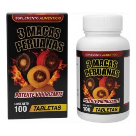 3 Macas Peruanas Suplemento Natural