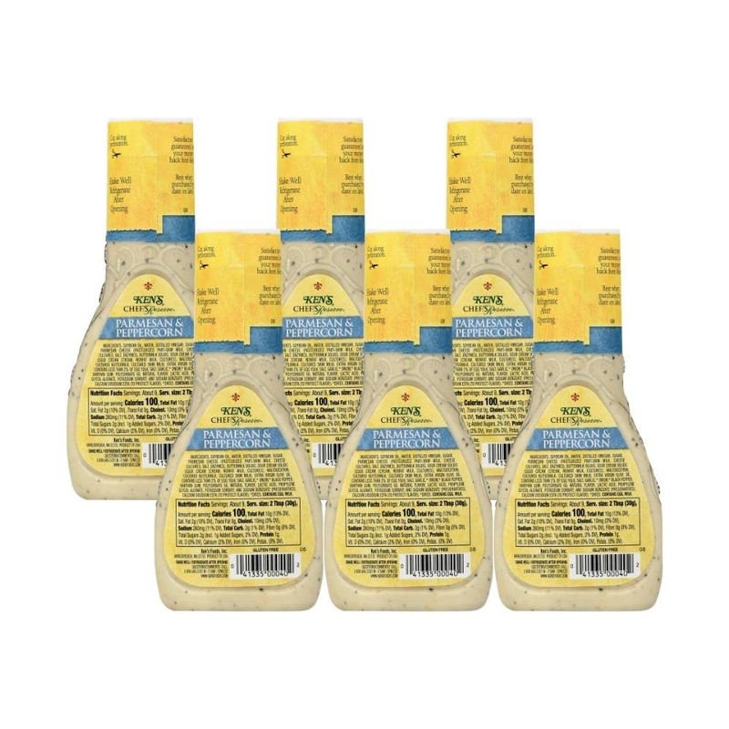Ken's Steak House Chef's Reserve Parmesan Peppercorn Dressing, 9 Oz