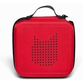 tonies Carry Case, Toy Box Storage and Travel Case for Audio Characters, Hardshell Case for up to 20 Figurines for use with Your Toniebox Portable Speaker (Sold Separately), Ages 3+, Colour: Red