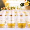 Vasos Elegantes, Dorado, 12 oz
