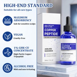 2 Bottles Ghk Cu Peptide Copper Peptide Ghk-Cu Serum 30ml/Bottle