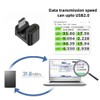 chenyang 4 Pack USB C auf Micro USB Adapter, Micro