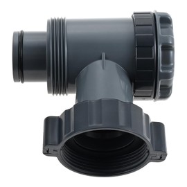 DRELD Plunger Valve for Intex Pools, Plunger Valve Connection Pool Pump Hose of 38 Compatible, On Off Plunger Valve Compatible with Intex Pool for Above Ground Pool Filter Pump