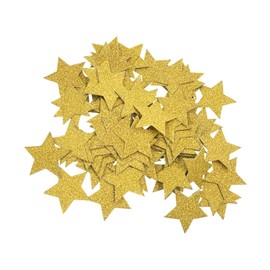 CYNOSURETECH 100 Pieces Star Confetti, 3 Cm Glitter Star Confetti, Birthday Party Decoration Confetti, Table Decoration Confetti, Diy Glitter Decoration Confetti