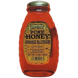 Gunter's Honey Orange Blossom, 16-Ounce (Pack of 6)
