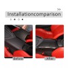 autopart2021 For C8 Corvette Stingray 20-25 Carbon Fiber ABS Console