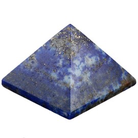 Nupuyai Gemstone pyramid crystal quartz pyramid energy stones healing stones energy pyramid for Reiki Feng Shui decoration