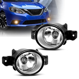 SPIEGEER - Faros antiniebla para Nissan Altima 2007-2018, Maxima 2007-2014, Pathfinder 2013-2016, versión 2012-2019, kit de repuesto Sentra 2004-2019 para pícaro 2008-2016 con H112V 5V 5V 5 Bombillas