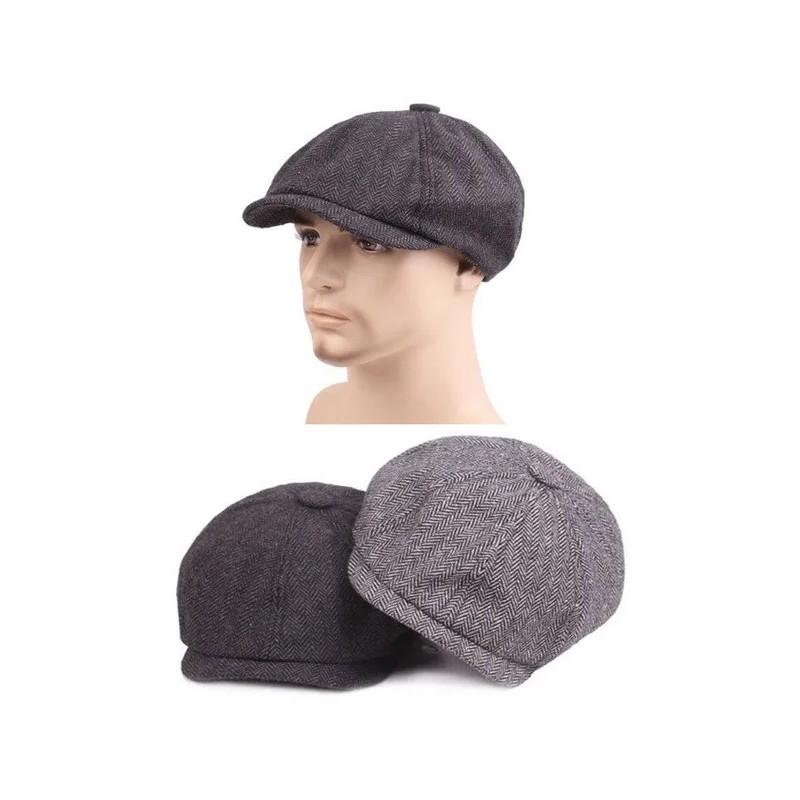 J Sombrero Peaky Blinders Gorra De Vendedor De Periódicos