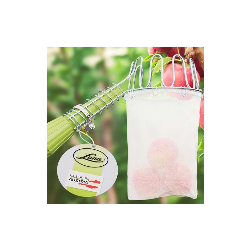 Luna Apple Picker Made of Galvanised Steel Wire – Fruit