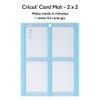 Cricut Cricut Card Mat 2x2, Reusable, Non-Slip Craft Mat, Create