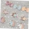 Baluue 9pcs Creative Hair Accessories Girl Party Headdress Glitter Clips