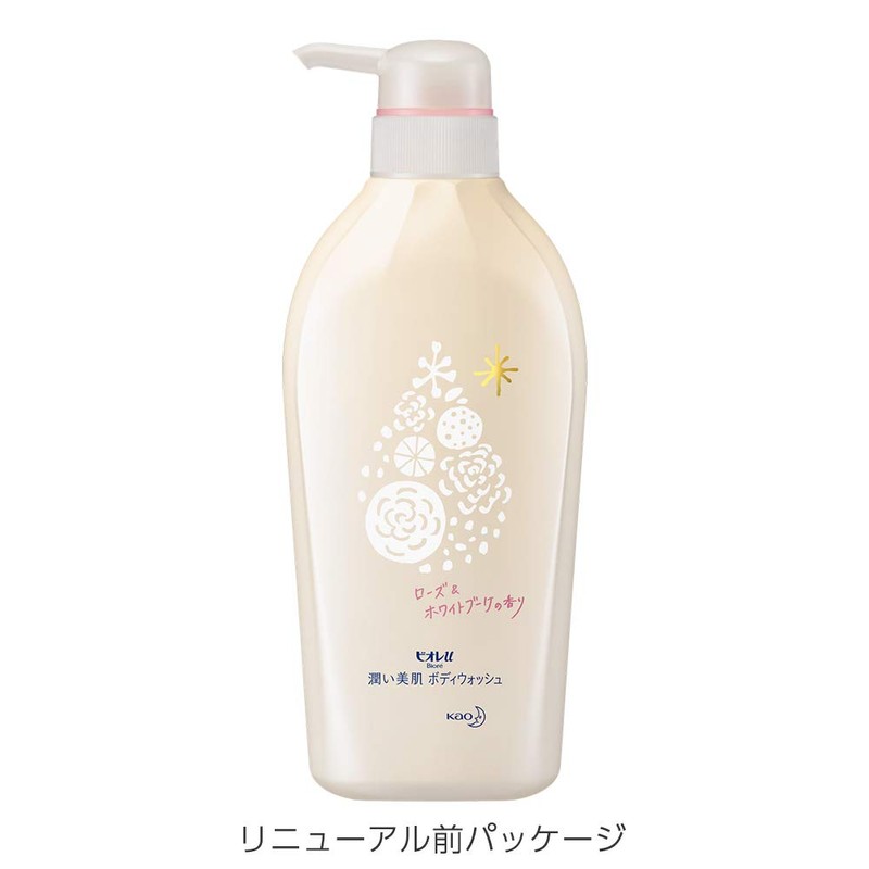 Bioreu Moisturizing Skin Body Wash, Rose & White Bouquet Scent,