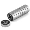 Asixx Bearings 6001-2RS High Temperature Resistant Ball Bearings (Inner Diameter