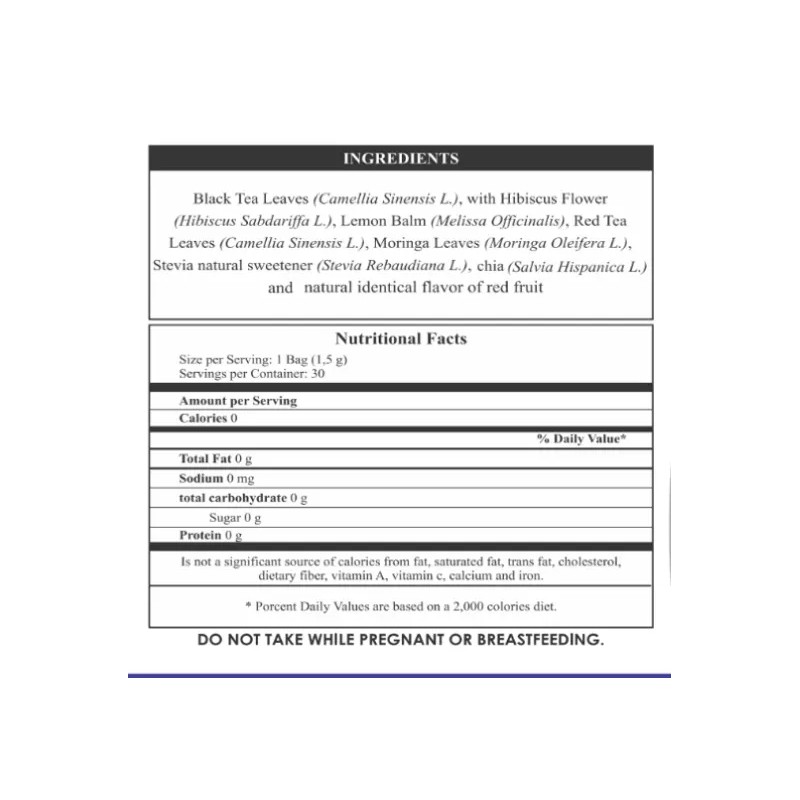 Productos Irene Melo 1A PLUS FOR MEN TEA