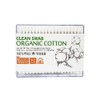 Cosmos Pure Cotton Swabs (Non-Fluorescent/Organic/Square) 200 Count 3ea