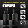 HHLPRO UHF Wireless XLR Transmitter and Receiver, 150 ft Range,