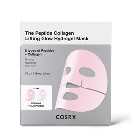 COSRX The Peptide Collagen Lifting Glow Hydrogel Mask 34g (3 sheets)