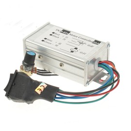 DC Motor Speed Controller with Switch & Knob -Brush Motor Driver Controls Module DC 9V-60V 12V 24V 36V 48V 60V -Motor Pulse Width Modulator Regulator 20A 1200W PWM Monitor Dimmer Governor