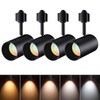 LEONLITE 18W 5CCT LED Track Light Heads H Type, 2700K/3000K/3500K/4000K/5000K