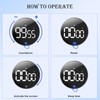 Digital Timer, Magnetic Egg Timer, Kitchen Timer, Digital Countdown Timer,