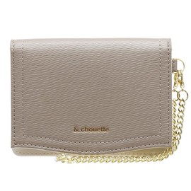 & Chouette samantha thavasa Samantha Thavasa Pass Case, Card Case, ID Case, Commuter Holder, Bicolor Simple, Women's, Girls, Cute, Stylish, Samantha and Suette, beige, (greige)