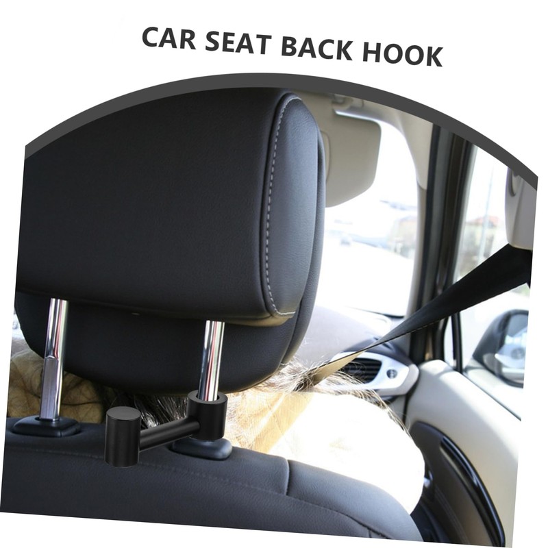 Ciieeo Aluminum Alloy Car Seat Back Hook for Headrest Durable