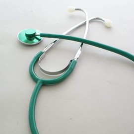 stethoscope_nurse scope_outer spring single _IZ-2001_with storage case_green